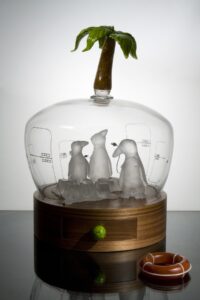 Sculpture en verre