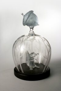 Sculpture en verre