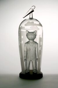 Sculpture en verre